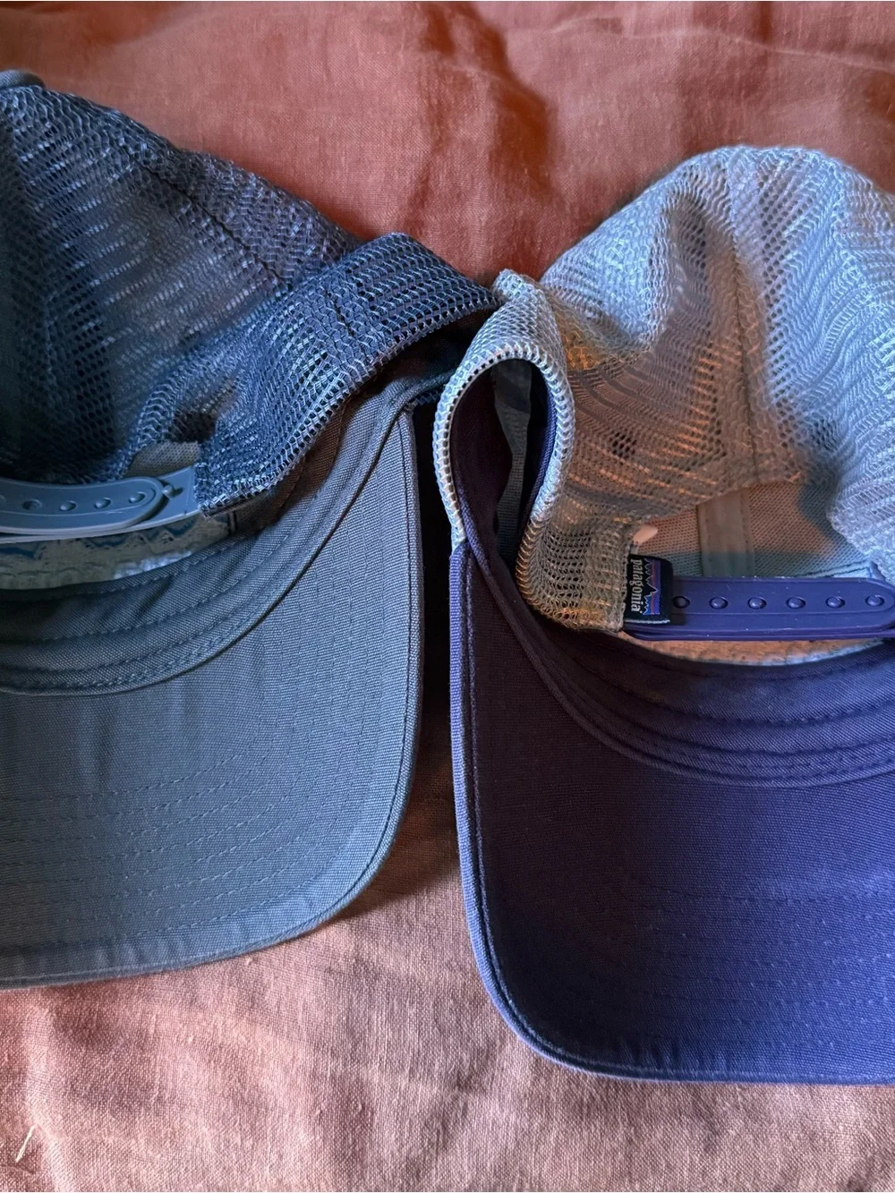 2 Patagonia Trucker hats